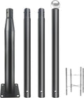 Street Light Pole 13Ft, Street Light Poles for Outdoor Lighting,Solar Pole Accessory for Street, Suitable for Basketball Courts, Parking Lots, Residential Areas, Park(13FT)