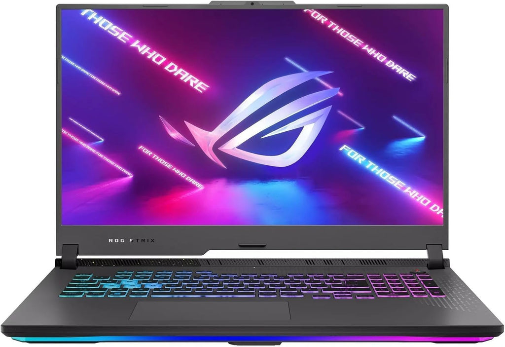 ASUS ROG Strix G17 G713 Gaming Laptop 17.3' WQHD IPS 240Hz AMD 12-Core Ryzen 9 7845HX (>i9-12900H) 32GB DDR5 2TB SSD GeForce RTX 4060 8GB USB-C RGB Backlit Fast Charging Win11 w/ICP Hub