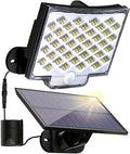 LED Solar Light Split Wall Lamp Waterproof Outdoor Wall Emergency Street Security Solar Motion Lamp for Garden Decor(2pcs)
