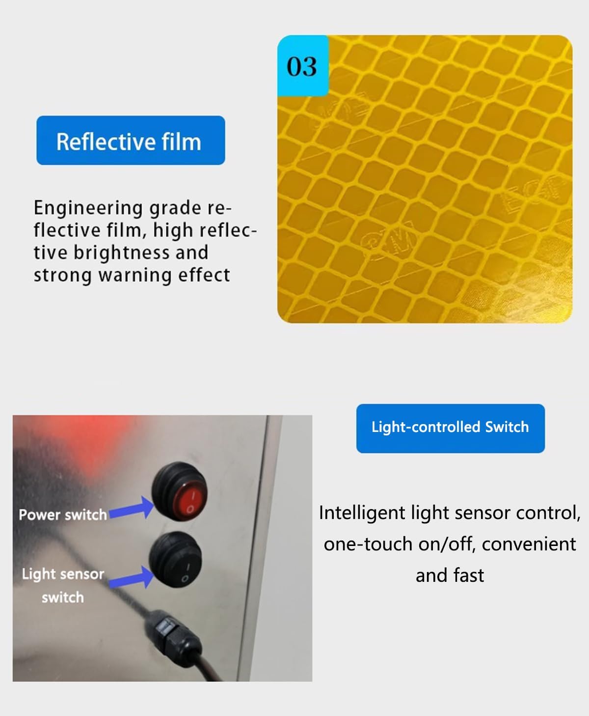 Solar LED Traffic Arrow Sign, Rectangle Road Traffic Emergency Warning Light, High Brightness Outdoor Traffic Road Warning Sign Board