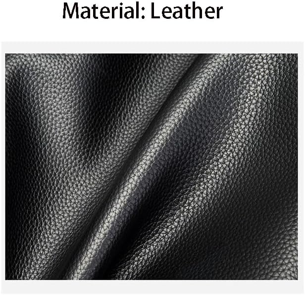 Briefcase File Package Men's Leather Document Bag Handbag Meeting Business Steady Atmosphere