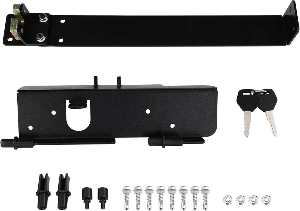 SCITOO Truck Bed Tool Box for Ford F-150 1997-2014,Multi-Compartment Dividers Organized Storage,Heavy Duty & No-Drill Installation Left Driver Side