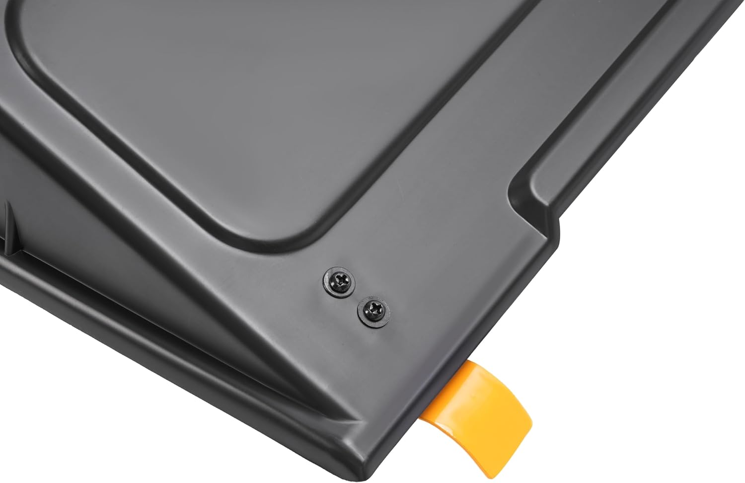HECASA Battery Box Cover Assembly Compatible with Freightliner M2 106 112 Business Class Replacement for A06-62565-000 A0676982000 Plastic Black