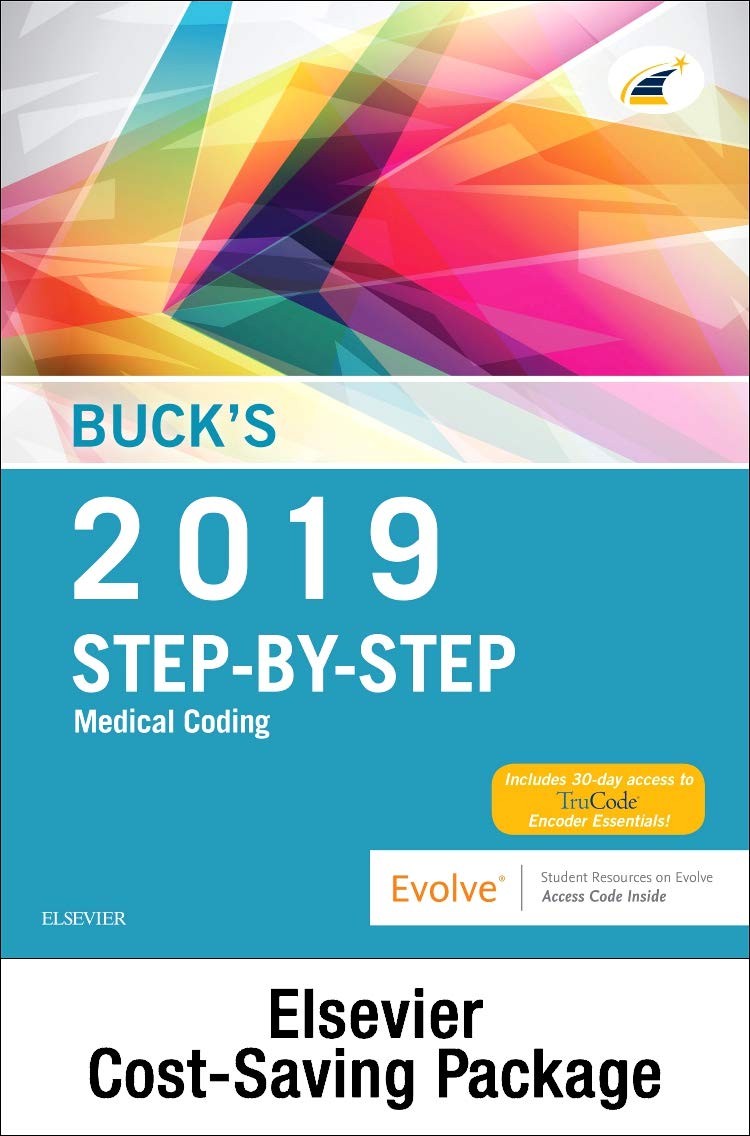 Buck's Step-by-Step Medical Coding, 2019 Edition – Text and Workbook Package