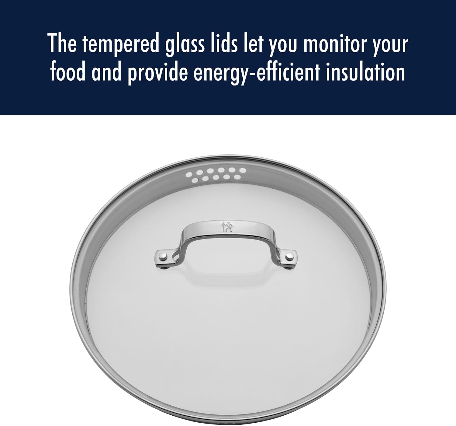 HENCKELS Clad H3 10-pc Induction Pot and Pan Set, Stainless Steel, Durable and Easy to clean