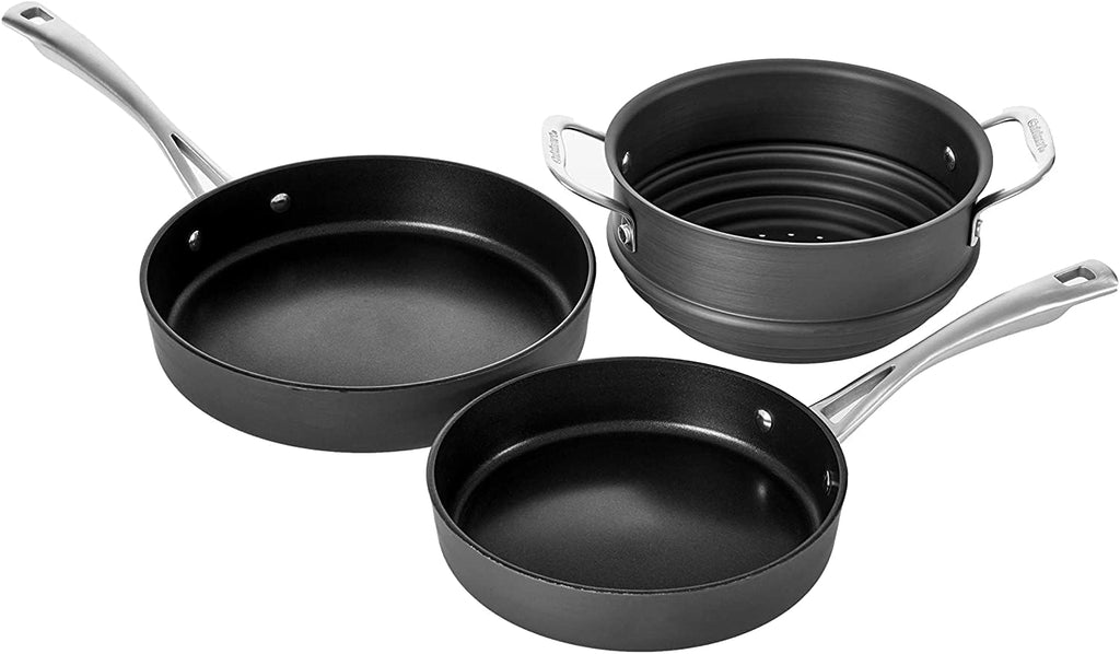 Cuisinart 62I-11 Cookware Set, Black, Medium