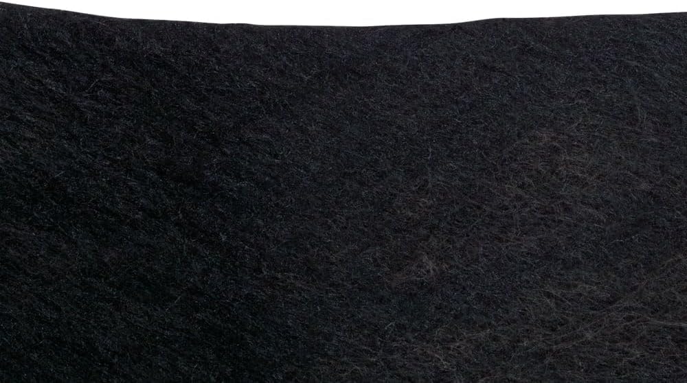 Mytee Products 2 Pack 7'x13' Black Pre Tarp Blanket with Grommets for Tarp & Cargo Load & Protection - Heavy Duty Textile Moving Blankets for Packing & Shipping Furniture - Non-Abrasive Surface