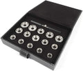 Watch Back Cover Opener Kit with 15 Pcs Dies and Storage Box - Watch Repair Tool for Easy Case Opening