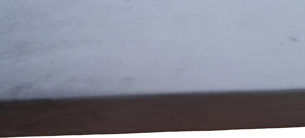 Custom Bench Cushion 72Inch,Indoor Outdoor Patio Furniture Cushions,Non-Slip Bench Pads,Chair Cushion Sofa Pads for Piano Window Entryway Dining Seat,Optional Piping,Removable,Gray 24' X 72'X 2'