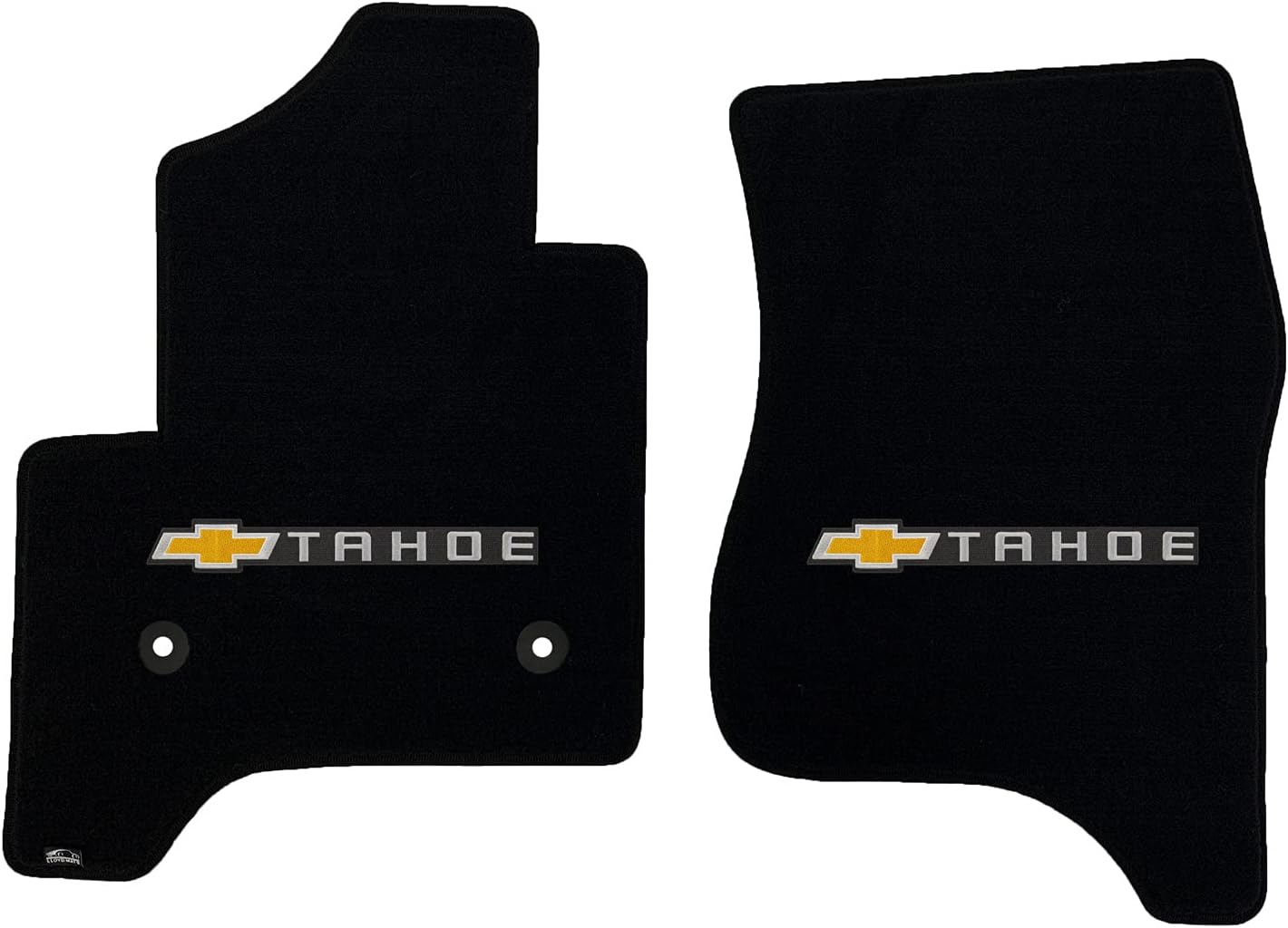 Lloyd Mats Floor Mats for Chevrolet Tahoe 2015-2020 | 2PC Front Mats | Charcoal | Non-Slip Backing