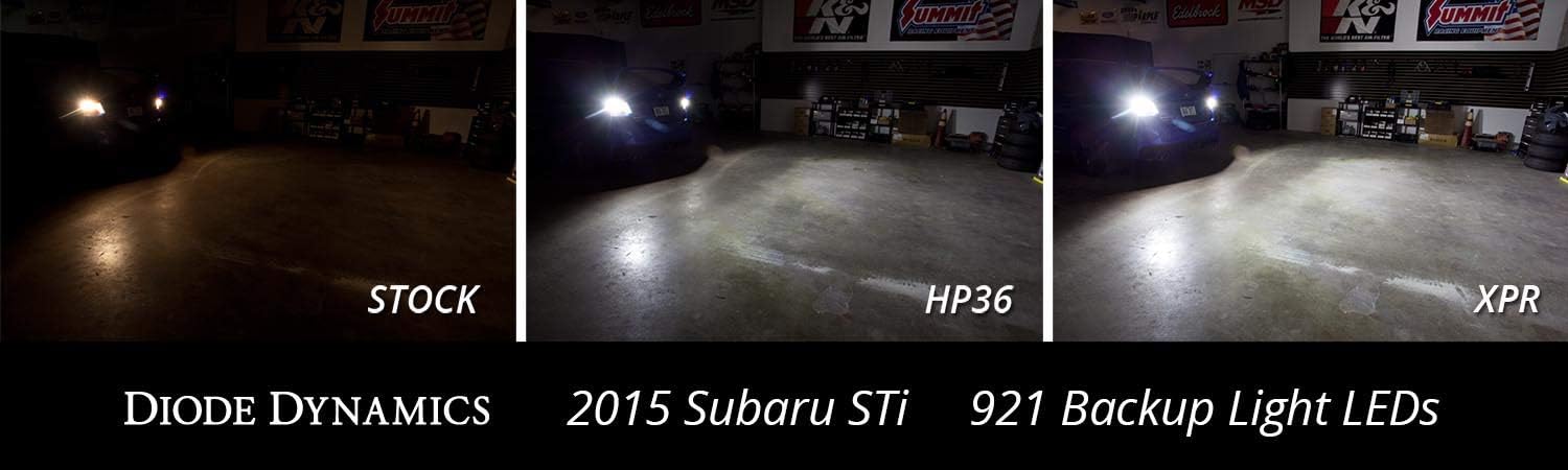 Diode Dynamics Backup LEDs compatible with Subaru WRX 2015-2021 STi (pair), 921 XPR