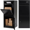 Goplus Package Delivery Boexes for Outside, 16' x 15' x 40.5' Galvanized Steel Parcel Drop Boxes with Lock, Anti-Theft Design, Package Mailbox for Home, Office, Yard, Curbside (16' x 15' x 40.5')