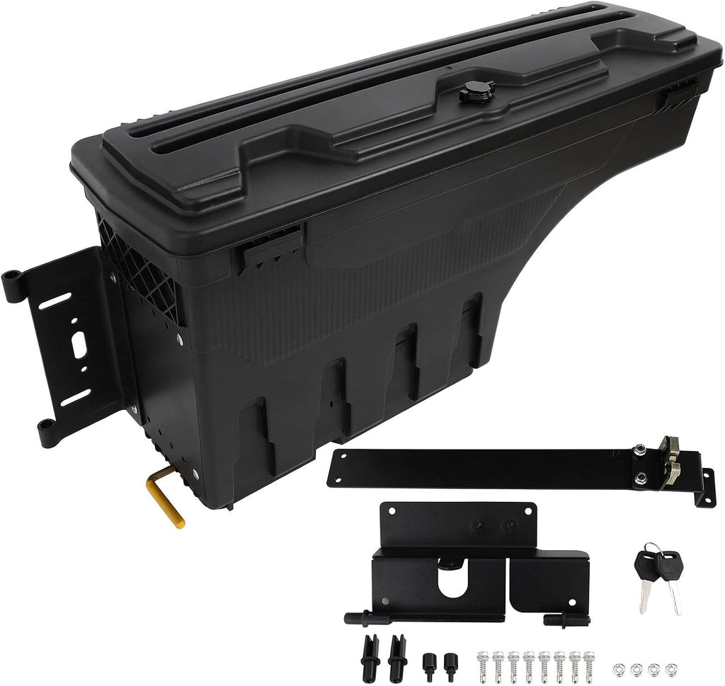 SCITOO Truck Bed Storage Box Fit For Chevrolet Colorado For GMC Canyon 2015-2019 Waterproof Organizer Chest Left Driver Side