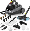 Heavy-Duty Steam Cleaner - 1500W Multipurpose Handheld Floor Steamer with 22 Accessories 16ft Cord for Home, Car Detailing, Tile, Grout, Wallpaper, Upholstery, Window, Deep Cleaning