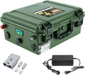 24V 100Ah LiFePO4 Battery,Lithium Batteries with Upgraded 100A BMS,4000+ Rechargeable Deep Cycle,Max.2560W Load Power,Perfect for RV,Boat,Trolling Motor,Golf trolley,Solar,Marine,Camper