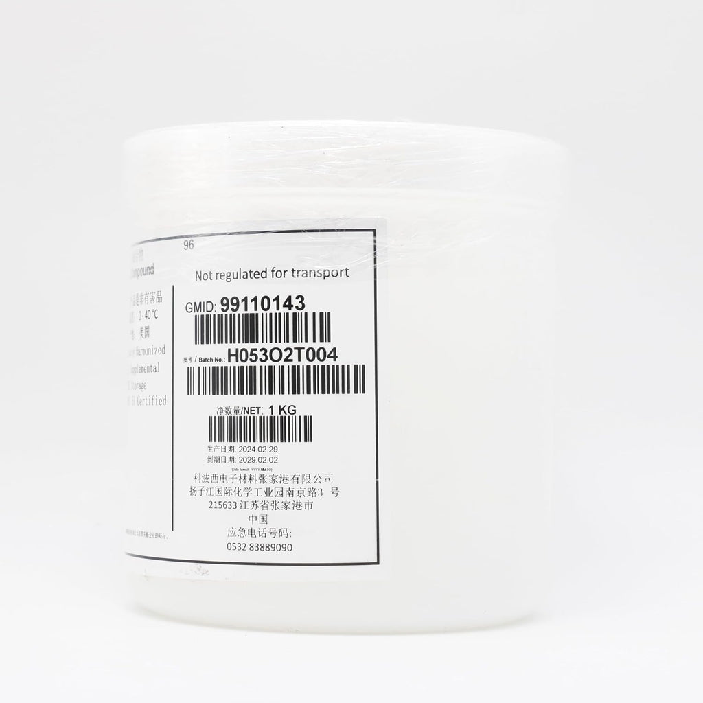 Molykote 111 Compound Sealant Lubricant 1kg 35.27oz Waterproof Grease High-Performance Sealant Excellent Resistance to Water Chemicals Oxidation High Temperature