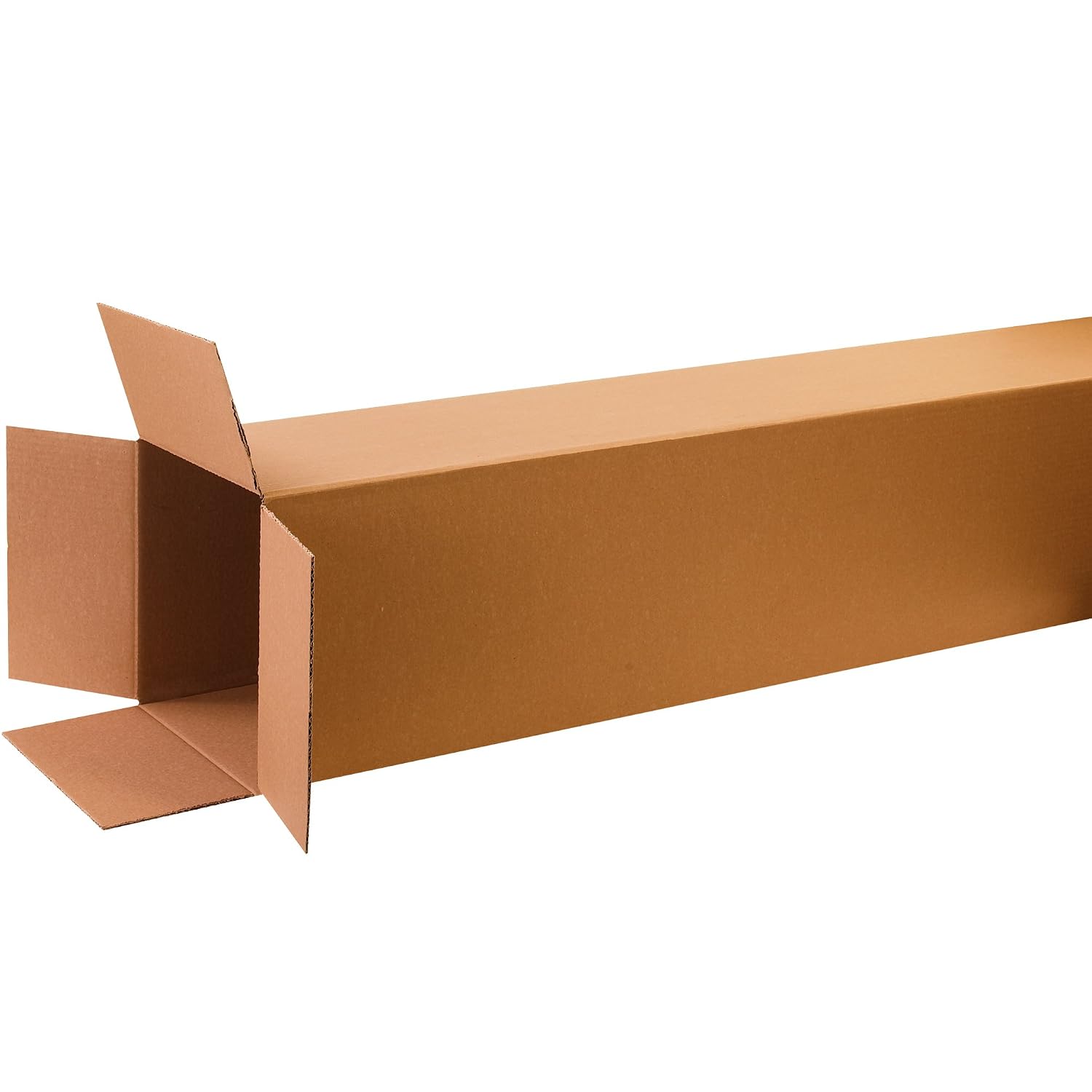 BOX USA 12 x 12 x 60 Corrugated Cardboard Boxes, Tall 12'L x 12'W x 60'H, Pack of 10 | Shipping, Packaging, Moving, Storage Box for Home or Business, Strong Wholesale Bulk Boxes
