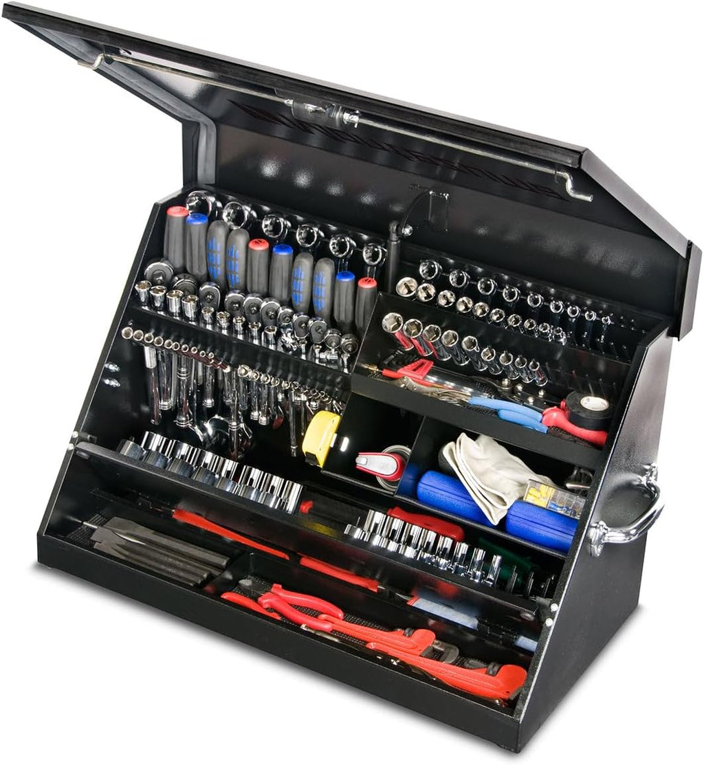 Montezuma – ME300B – 30-Inch Portable TRIANGLE Toolbox – Multi-Tier Design