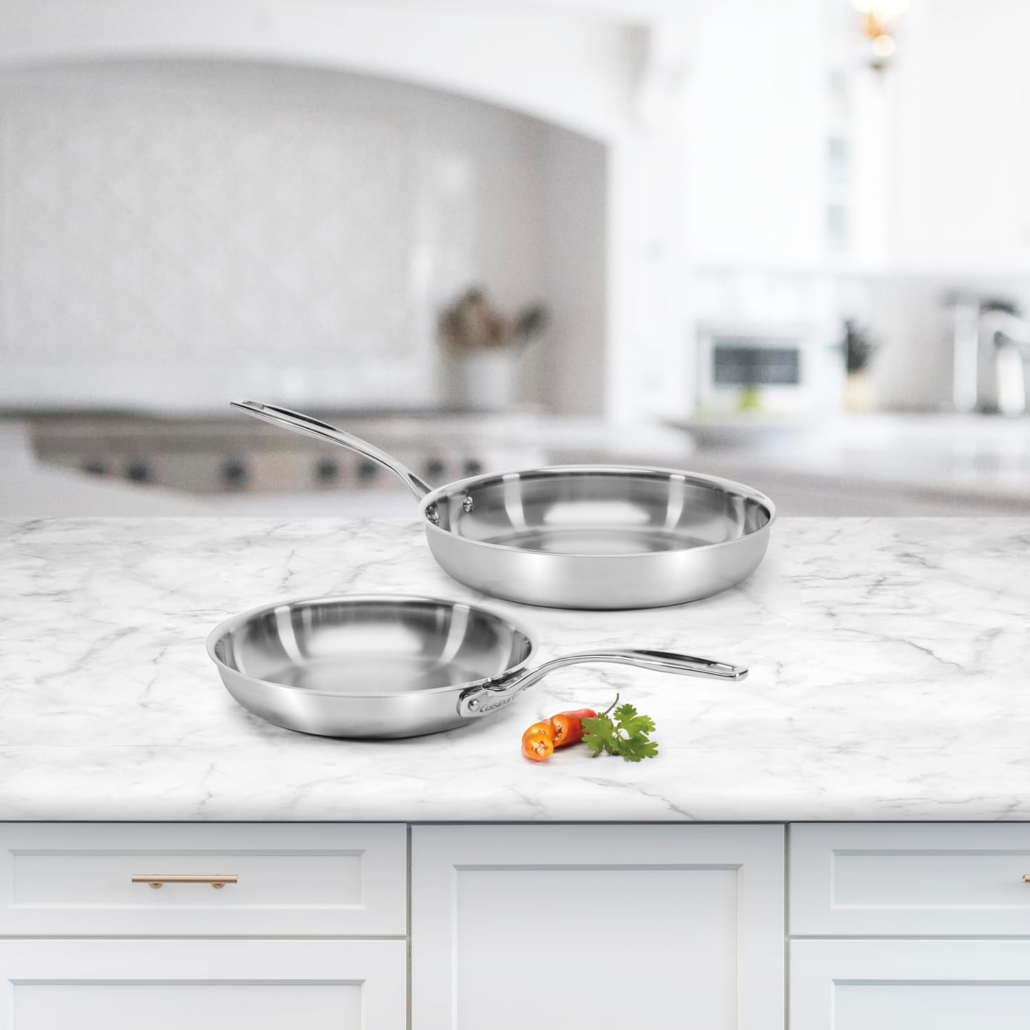 Cuisinart Custom-Clad 5-Ply 9' & 11' Fry Pan Set