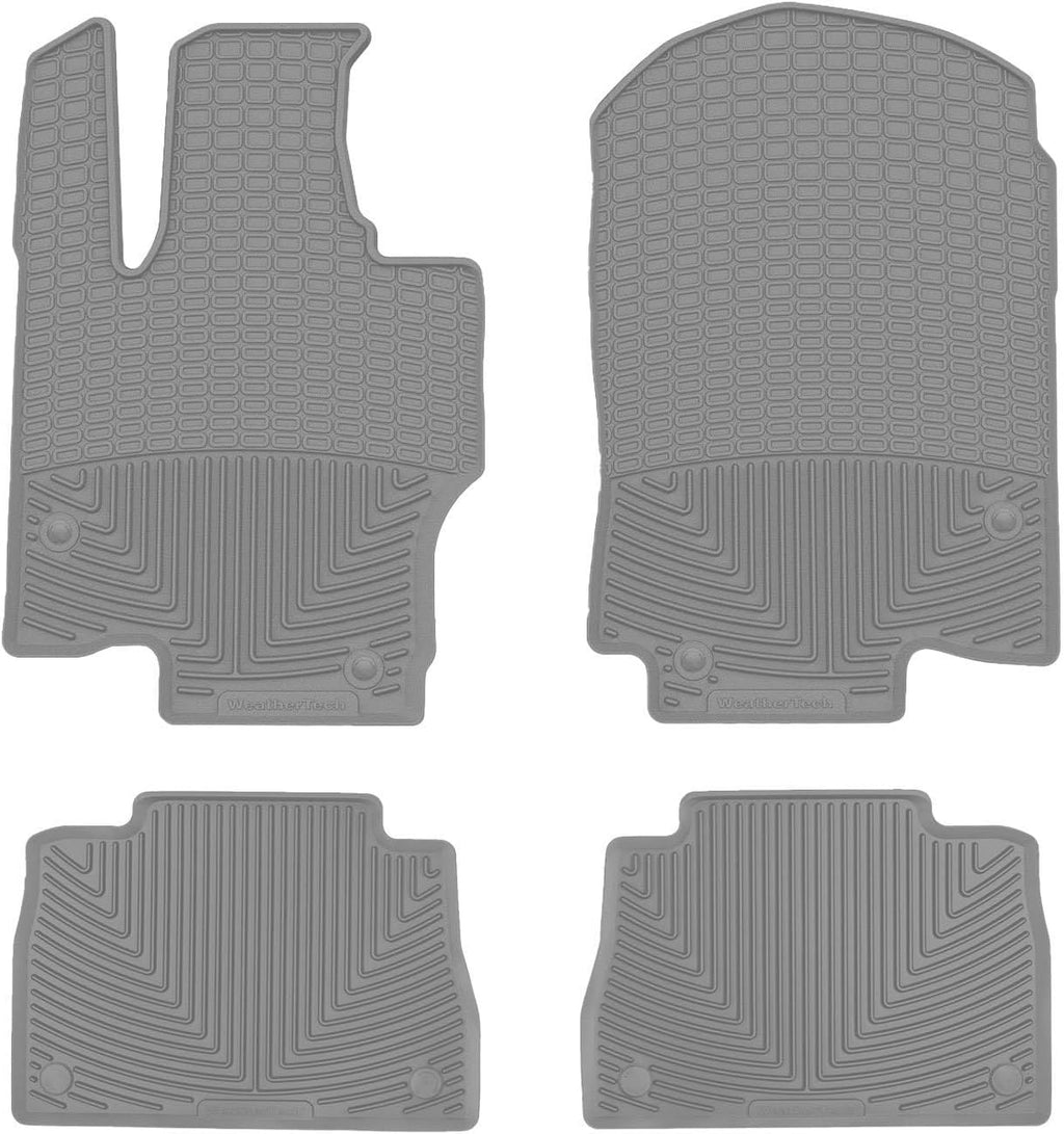 WeatherTech All-Weather Floor Mats for Mercedes GLE Coupe, AMG GLE 63 S Coupe, AMG GLE 53 Coupe - 1st & 2nd Row (W606GR-W641GR), Grey
