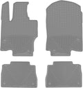 WeatherTech All-Weather Floor Mats for Mercedes GLE Coupe, AMG GLE 63 S Coupe, AMG GLE 53 Coupe - 1st & 2nd Row (W606GR-W641GR), Grey