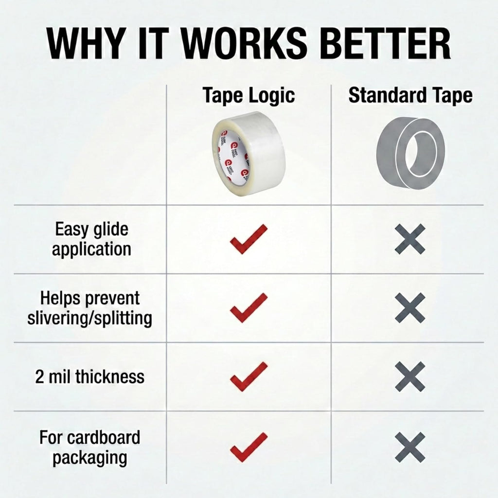 Tape Logic 2' x 110 Yard Clear Packing Tape Pallet - 45 Cases (1620 Rolls) - 2.0 Mil Heavy Duty Shipping Tape - Bulk Strong Acrylic Adhesive Box Sealing Tape for Warehouse & Fulfillment Packaging