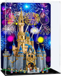 Display Case for Lego Disney Castle 43222, Dustproof, UV-Protected, Custom Fit Showcase, Gifts for Lego Lovers, Storage (Theme A-85*62*38cm)