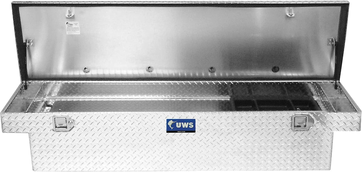 UWS EC10261 63-Inch Heavy-Wall Aluminum Truck Tool Box, RigidCore Lid