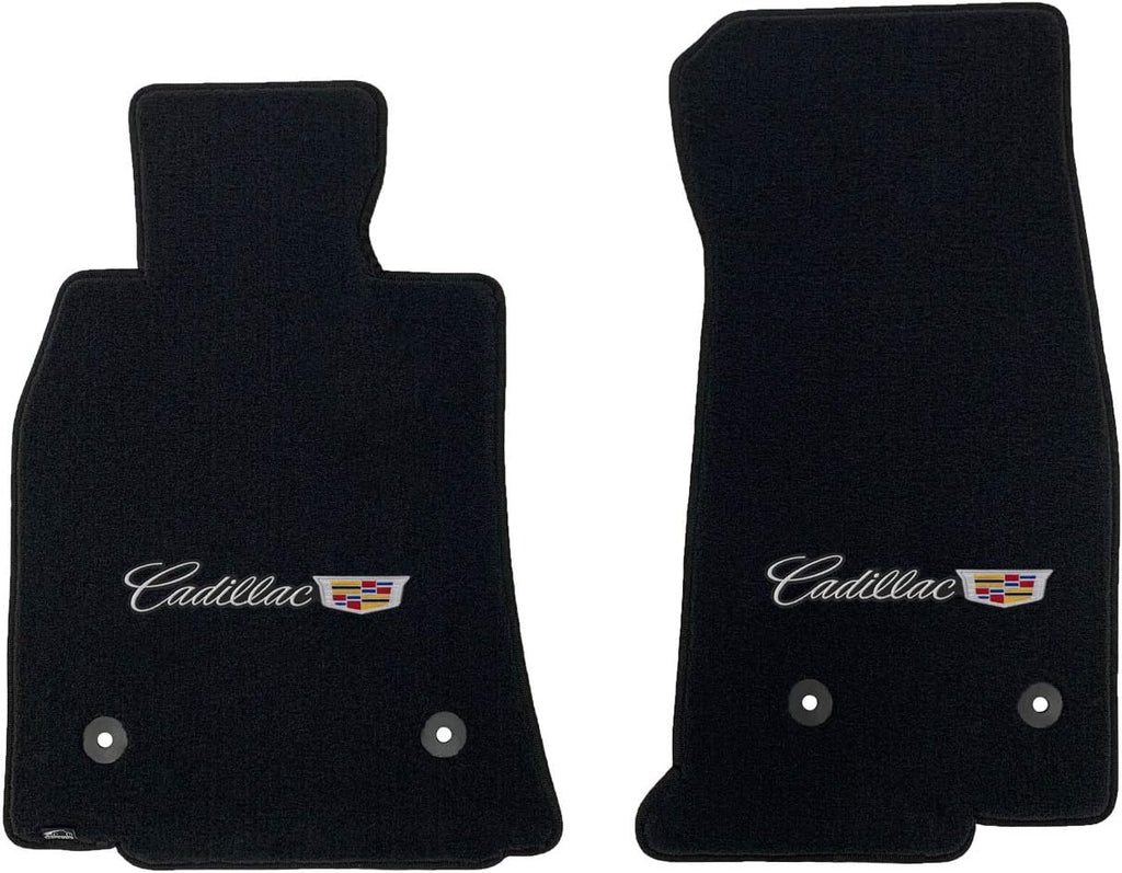 Lloyd Mats Floor Mats for Cadillac CT5 2020-2026 | 2PC Front Mats | Charcoal | Non-Slip Backing | RWD