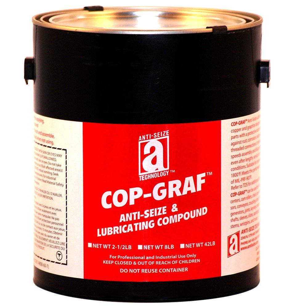 COP-GRAF 11030 Copper Graphite Anti-Seize Compound, 128 oz., Paste