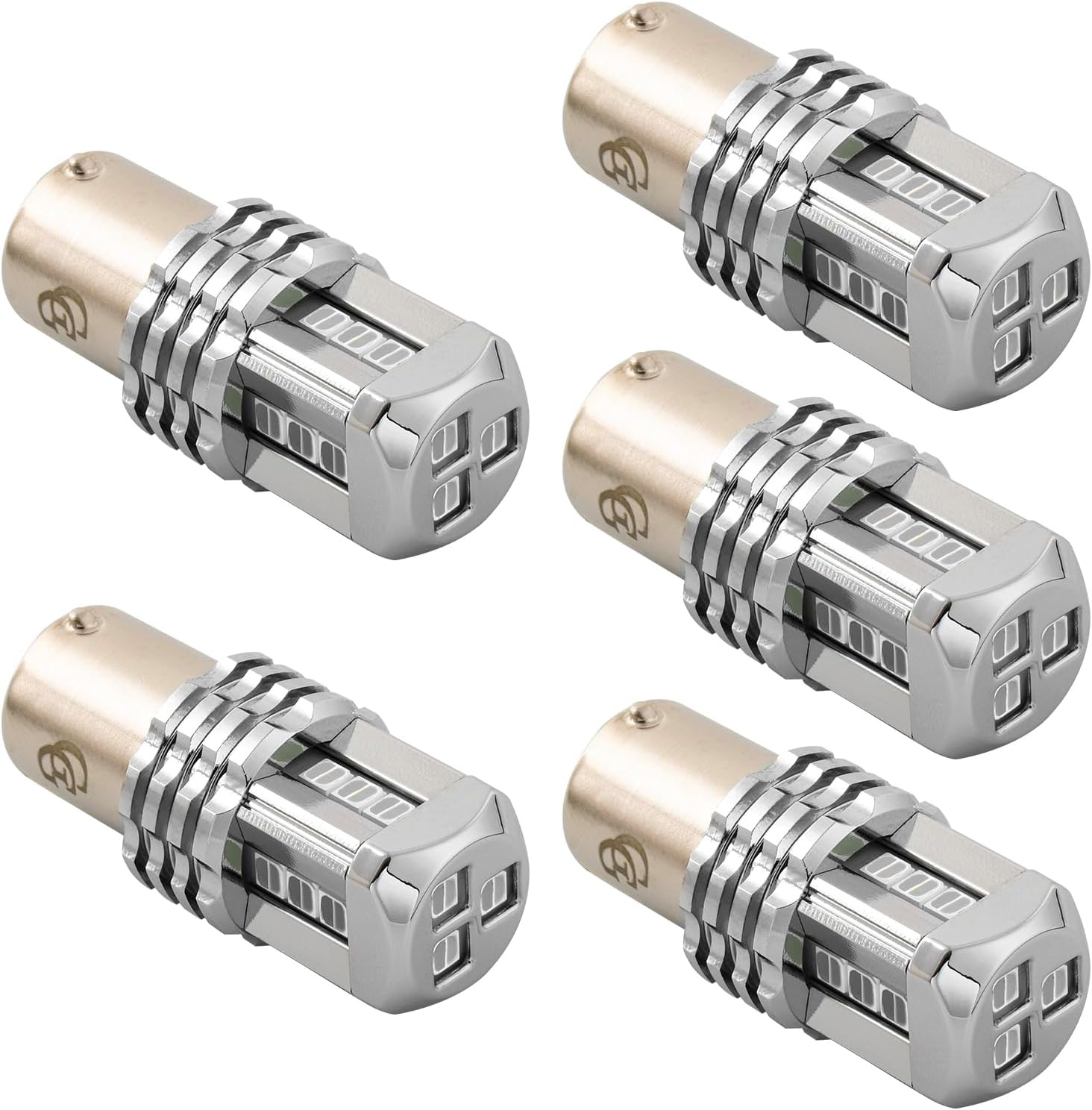 GG Grand General 70831 1157 Dual Color White/Blue 15 LED Tower Bulb, 12V, 5 Pack