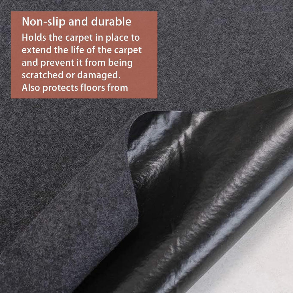 Garage Mats Oversize Garage Floor Paking Mat for Under Car, 8.8 x 22 Ft Non-Slip Gray Garage Flooring Carpets, Absorbent Oil Garage Parking Mat, Waterproof Mats