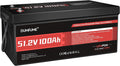 48V 100Ah Lifepo4 Golf Cart Lithium Battery, 200A BMS Low-Temp Protection 48 Volt Battery Support up to 5kW Motor 6000+ Deep Cycle Perfect for Golf Carts RV, and Off Grid Applications