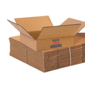 BOX USA Shipping Boxes Flat 16'L x 16'W x 6'H, 25-Pack | Corrugated Cardboard Box for Packing, Moving and Storage