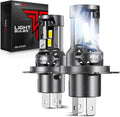 Torchbeam 2026 H4/9003 LED Light Bulbs, 6500K White, Mini Size, Bright Automotive Illumination, 2 Count