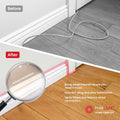 Home Fiber Kit: Wired Internet Where You Need It – Create a Nearly Invisible Wired Connection for Wi-Fi, Gaming, and More – Ultra-Thin 0.6mm Fiber, DIY Installation, Up to 1Gbps Speed