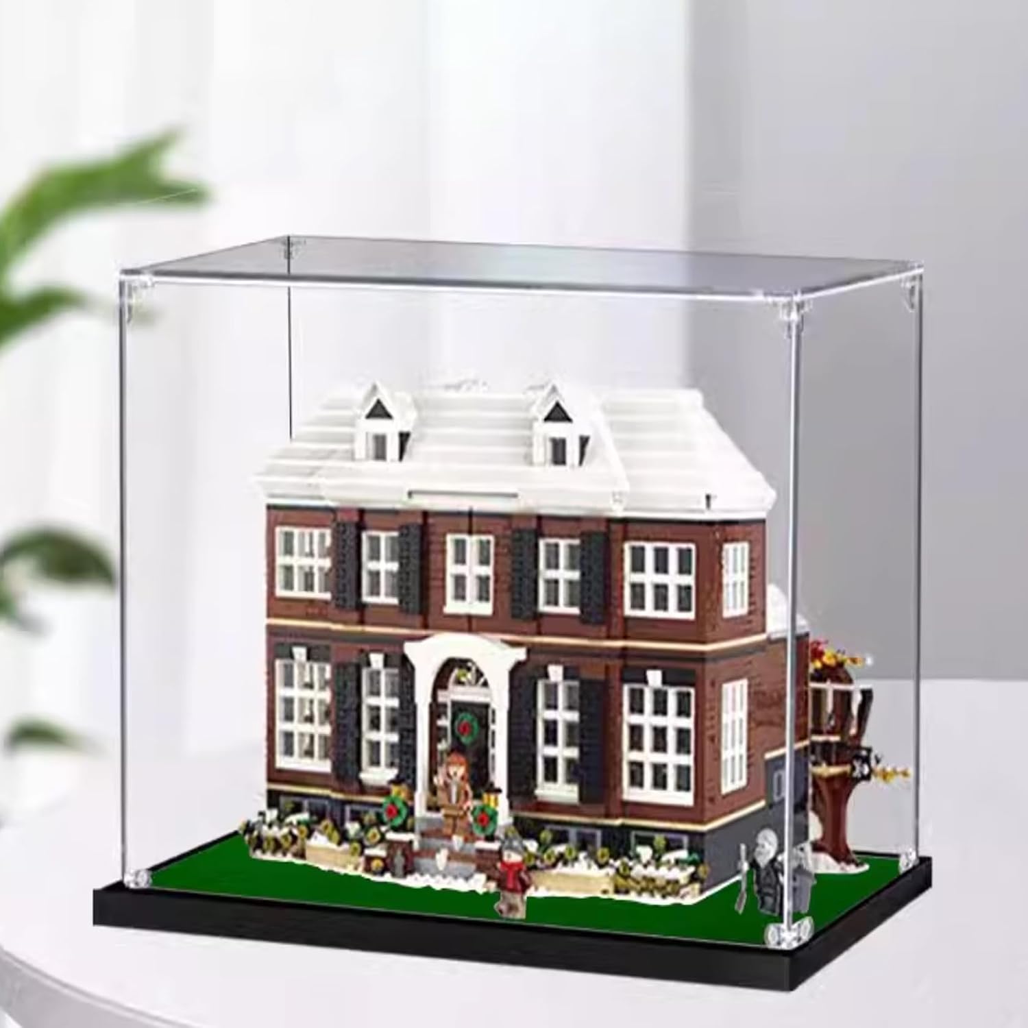 Acrylic Display Case for Lego Ideas Home Alone McCallisters' House 21330, Ultimate Display Solution for Model Collectibles - Protect Your Models (Transparent 2mm)
