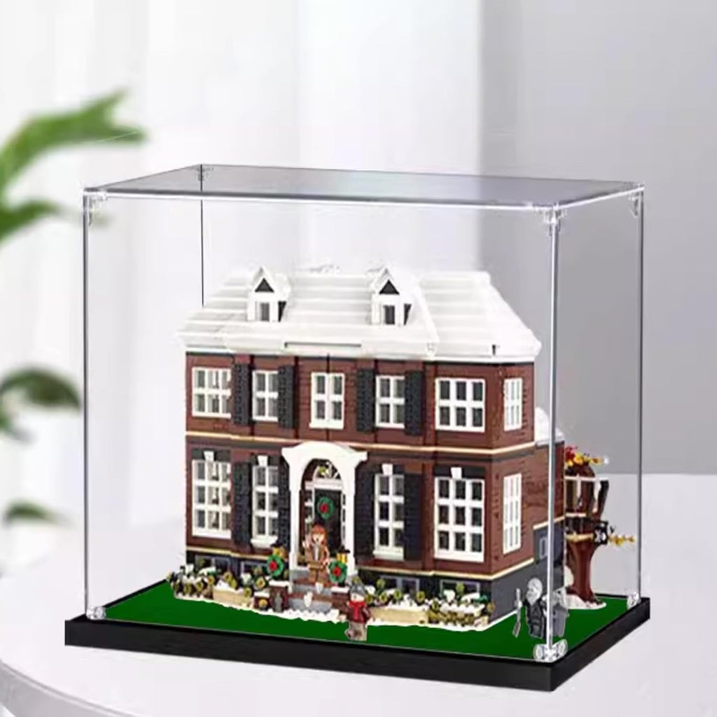 Acrylic Display Case for Lego Ideas Home Alone McCallisters' House 21330, Ultimate Display Solution for Model Collectibles - Protect Your Models (Transparent 3mm)