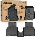 Nilight TPE Floor Mats for Mercedes Benz E-Class E300 E320 E350 E400 E550 E63 2017 2018 2019 2020 2021 2022 2023 All Weather Custom Fit Heavy Duty Floor Liners