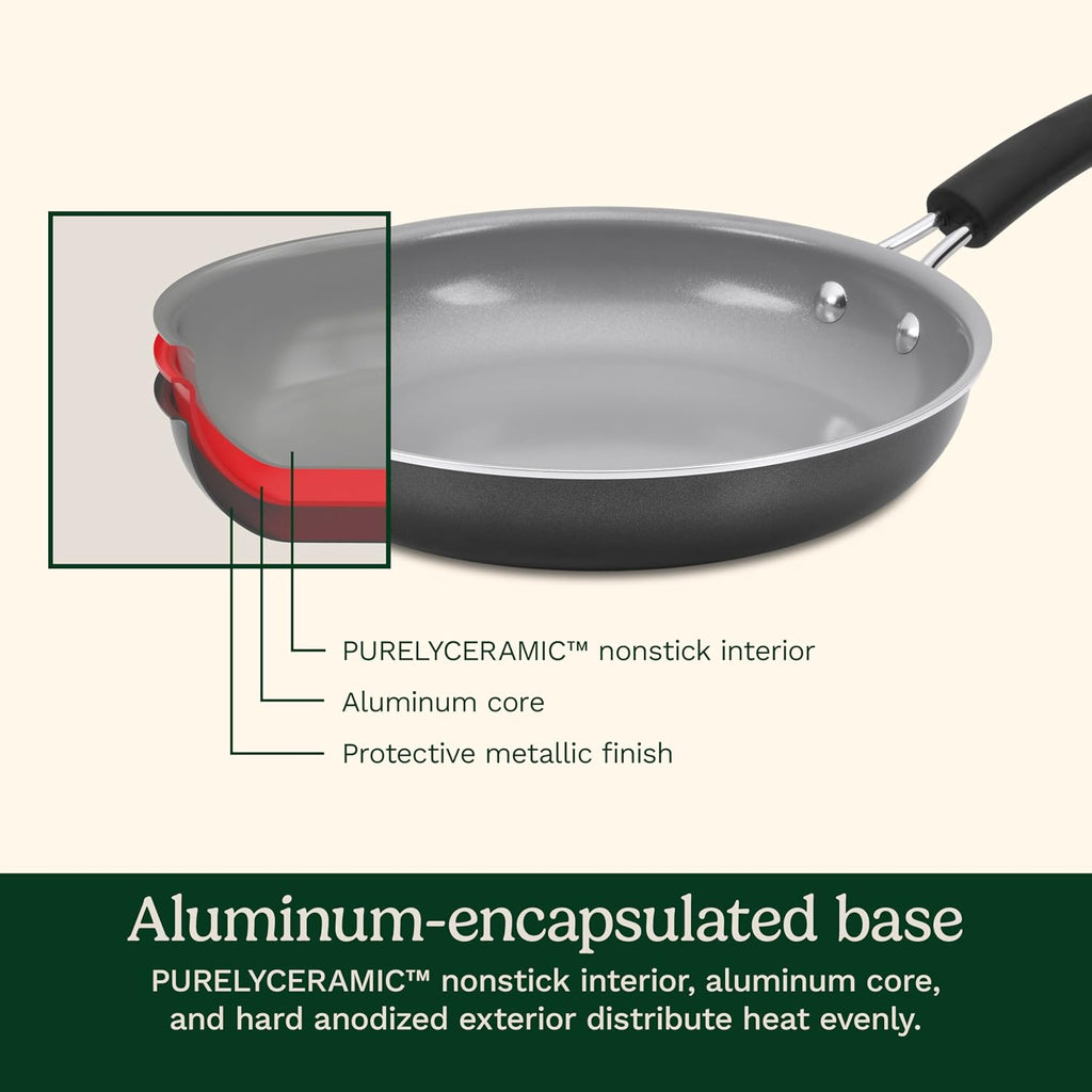 Cuisinart, 12-Piece Classic Ceramic Nonstick Set, 35C-12BK