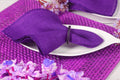 MDS Pack of 200 Wedding Burlap Table Napkin 17X17 Inch Square 100% Natural Jute Dinner Napkins, Rustic Farmhouse Boho Country Vintage Burlap Napkin for Weddings Party Table Decorations - Purple