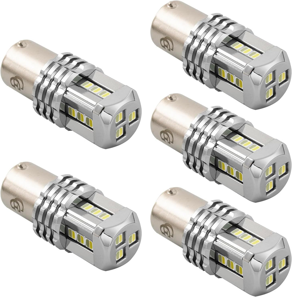 GG Grand General 70824 1157 Dual Color Amber/Purple 15 LED Tower Bulb, 12V, 5 Pack