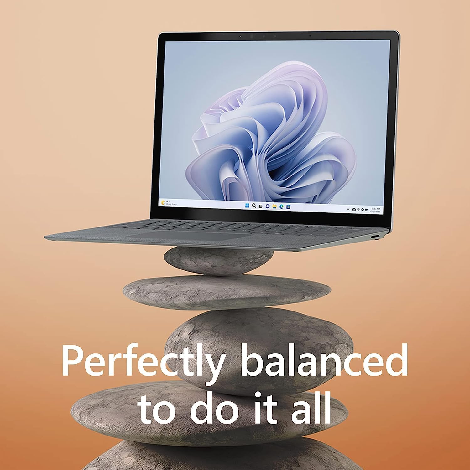 Microsoft Surface Laptop 5 13.5' Touchscreen, Intel Evo Core i5-1235U 1.3GHz, 8GB RAM, 256GB SSD, Windows 11 Pro, Platinum