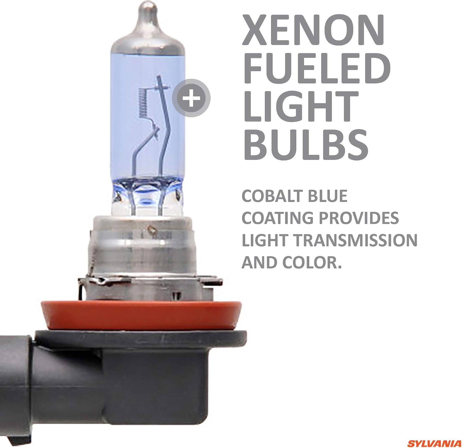 SYLVANIA - H11 (64211) SilverStar zXe High Performance Halogen Headlight Bulb - Headlight & Fog Light, Bright White Light Output, HID Attitude, Xenon Fueled Technology (Contains 2 Bulbs)