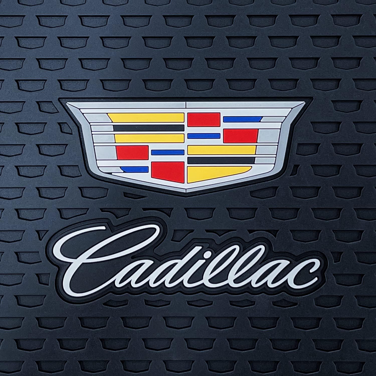 Lloyd Mats Custom-Fit All-Weather Rubber Floor Mats for Cadillac XT6 2020-ON 2PC Fronts
