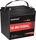 12V 150Ah Max Lithium LiFePO4 Battery, 100A BMS with Low Temp Cut-Off,Automotive-Grade Cells,15000+ Deep Cycles,Perfect for Solar,RV,Off-Grid,Home Energy Storage