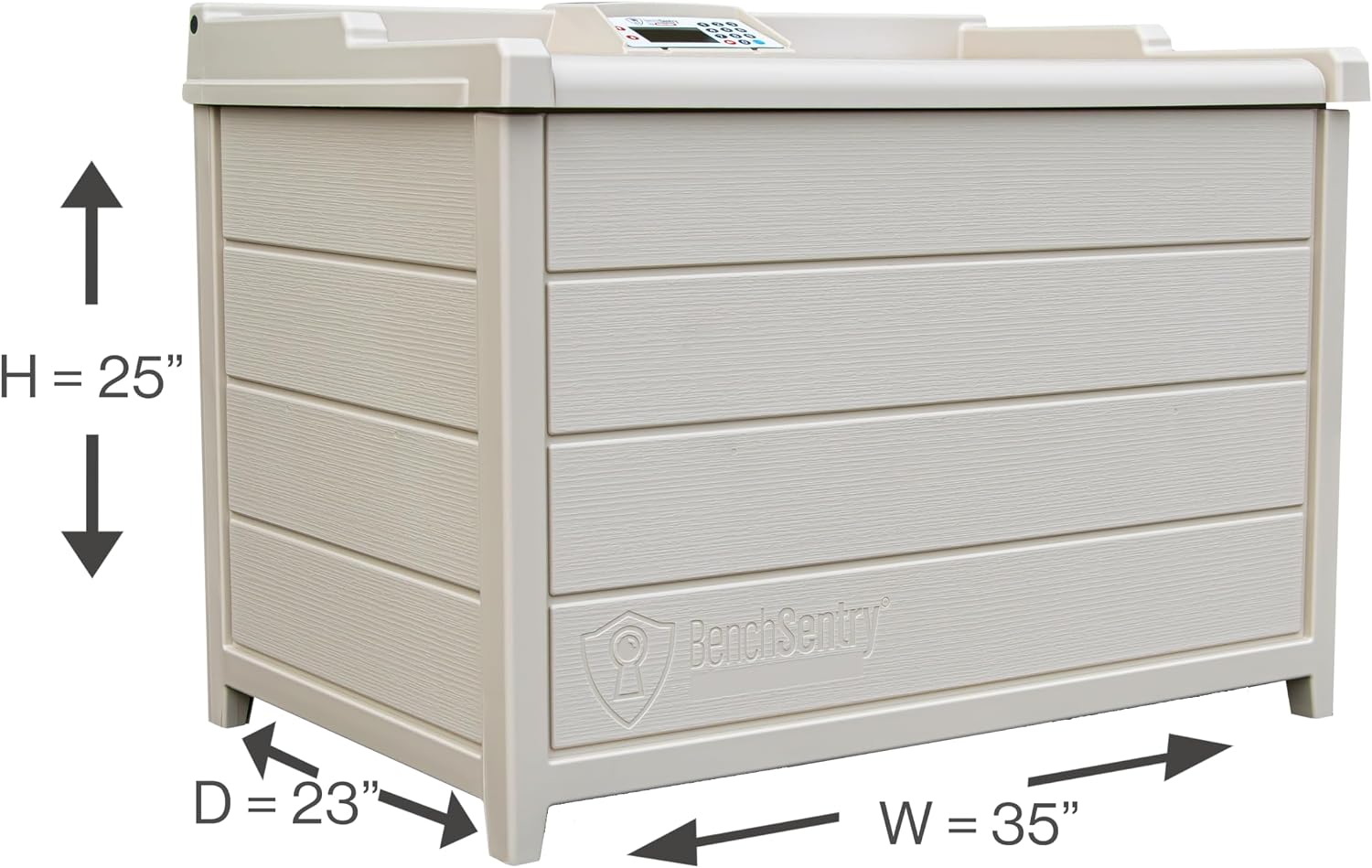 BenchSentry Connect by Genie Tan Package Delivery Box for Outside