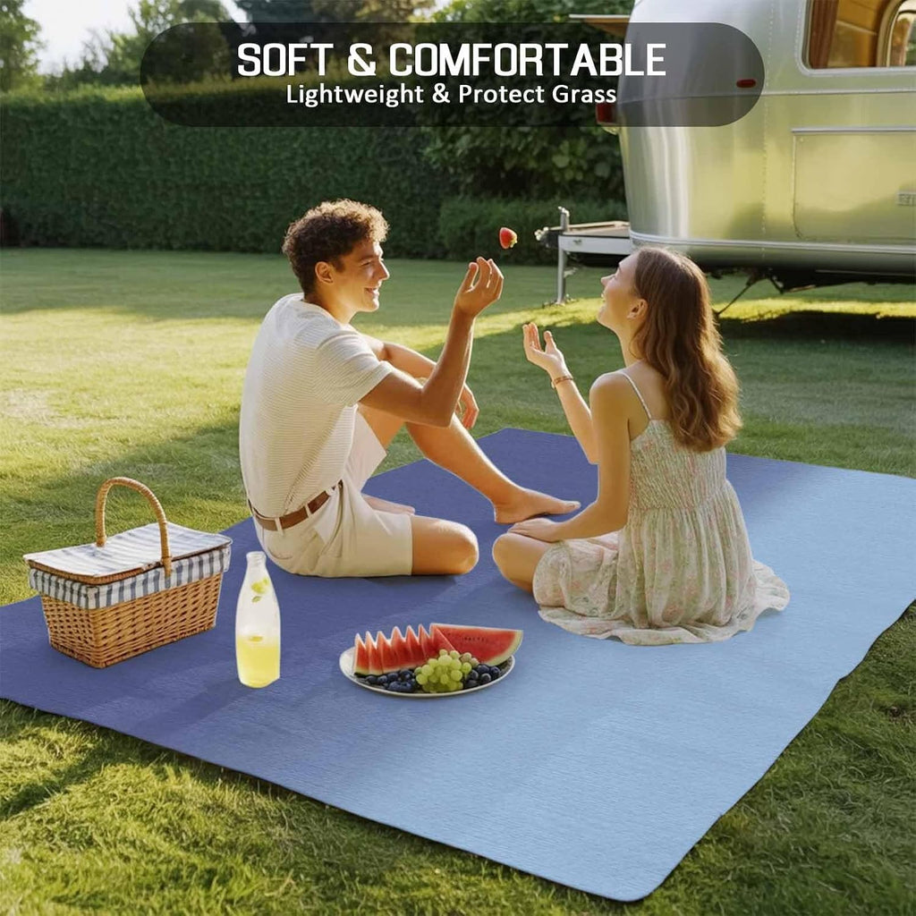 Outdoor Rug 4x6ft Patio Area Rugs Waterproof Easy Cleaning Non Shedding Thick Mats Carpet for Indoor Outdoor Porch Deck Backyard Balcony