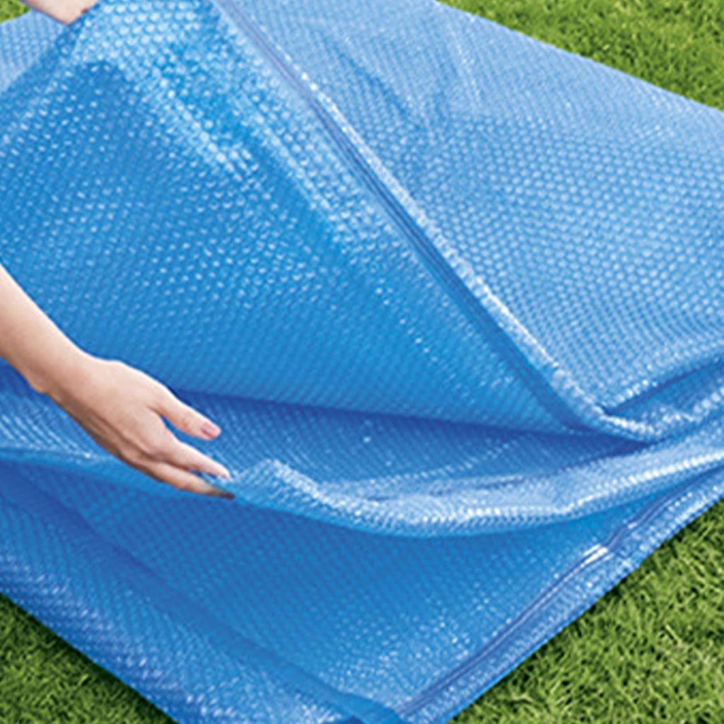 Round Solar Pool Cover 6ft 8ft 10ft 12ft 15ft Solar Blanket for Inground and Aboves Ground Pools, Bubble Thermal Blanket, Pool Accessories