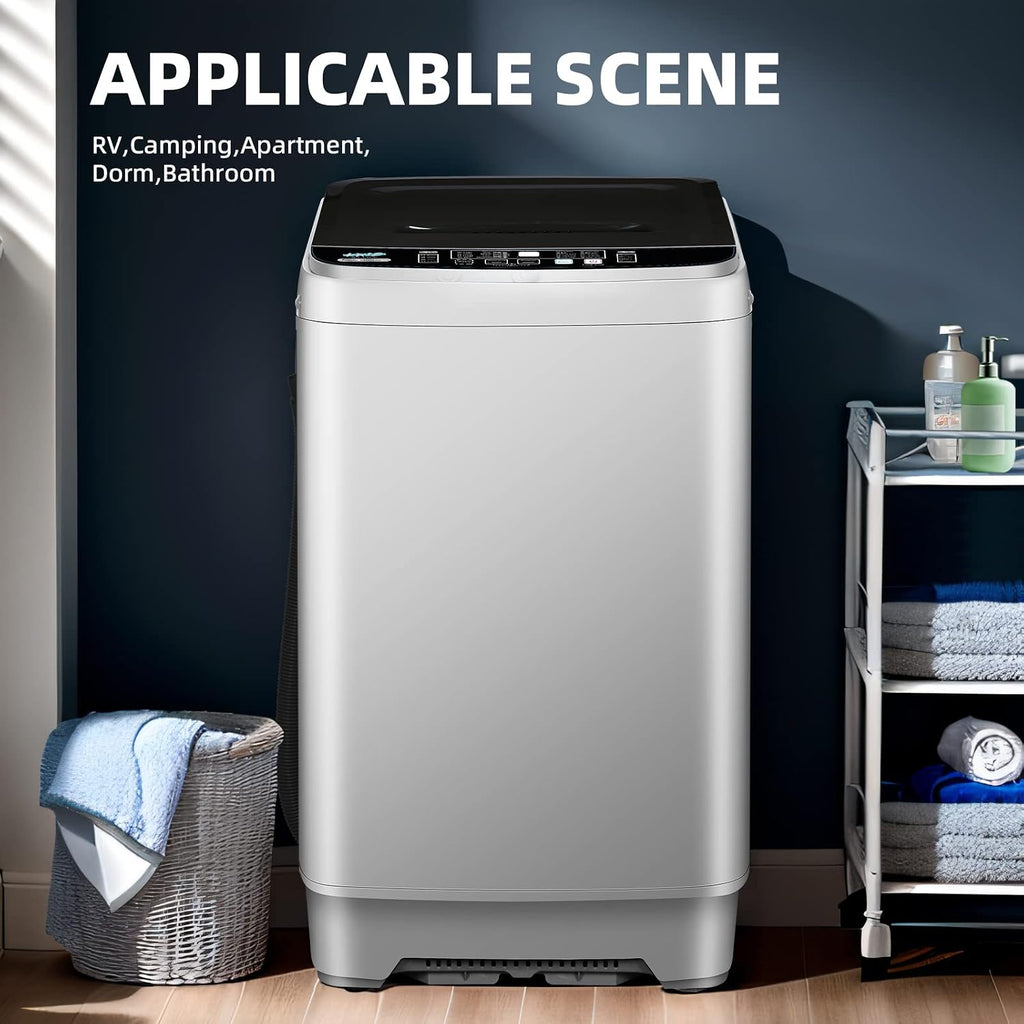 XQB201A-GREY6-002 Washing Machine, Grey